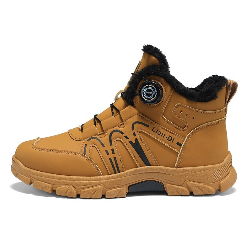 Warm Martin Boots British Style Fashion Trendy Shoes